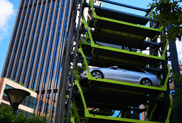 垂直升降類立體車庫(塔庫)